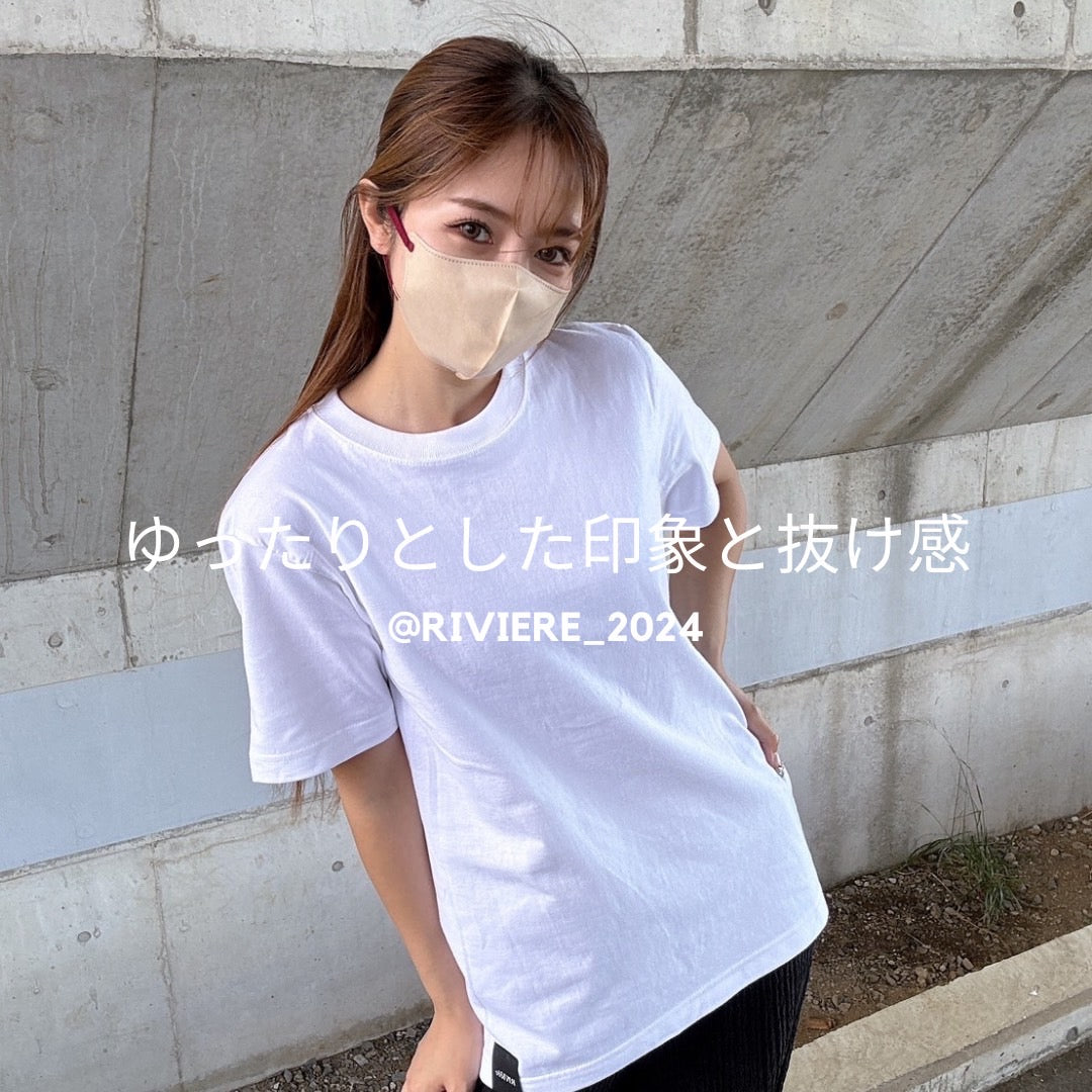 Rivière LOGOタグ Tシャツ